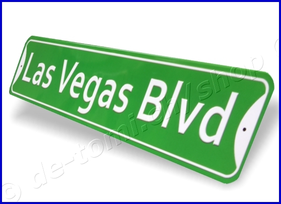 TARGA LAS VEGAS BLVD (12,5X60,5 cm) TARGA LAS VEGAS BLVD (12,5X60,5 cm)